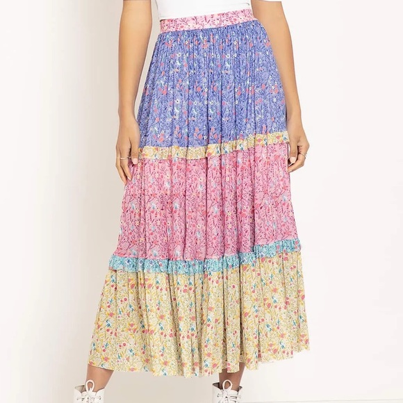 Blackmilk Dresses & Skirts - Black milk Pegasus Prairie Tier Frill Midaxi Skirt